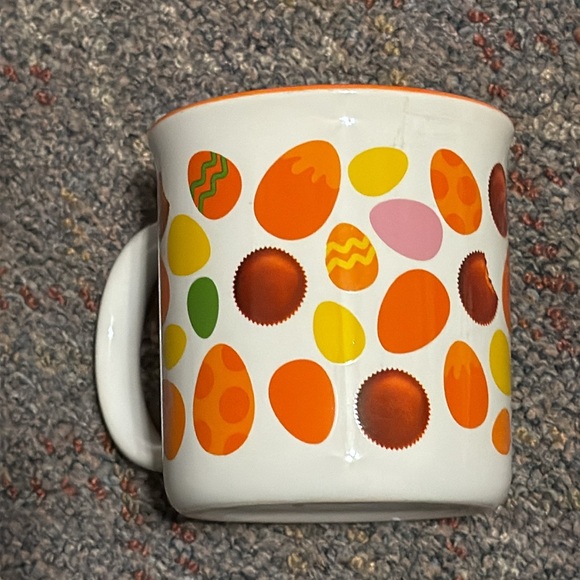 Vintage Reese’s Easter Coffee Mug Collectible Pastel Ceramic Bunny Ears Tea Cup - Picture 1 of 7